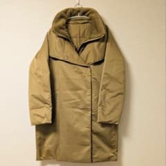 美品】バジーレ28 ダウンコート キャメル フェイクファー ファイブ