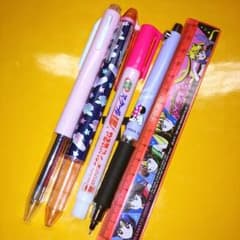 ペン、シャーペン、定規セット③のサムネイル
