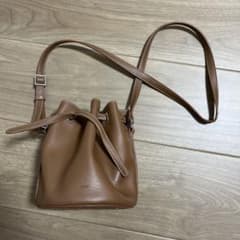 VASIC club mini ショルダーバッグ ブラウン 巾着型 - メルカリ