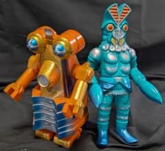 バルタン星人Jr.＆ビルガモ（やまなや怪獣郷）ソフビフィギュア２体セット m73928868565_1.jpg?1725512372