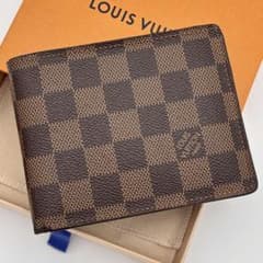 極美品 ルイヴィトン フロリン ダミエ 二つ折り財布 パスケース付 極美品 ルイヴィトン フロリン ダミエ 二つ折り財布 パスケース付