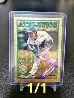 Rare! Topps Shintaro Fujinami (Athletics era) RC Gold 1/1
