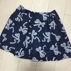 dazzlin ❤︎ リボンプリントスカートのサムネイル