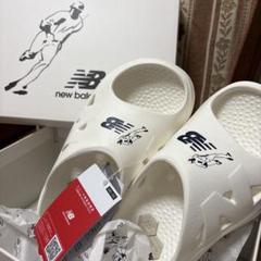 新品未使用　ニューバランス　リカバリーサンダル大谷翔平モデル　27cm 美品 ニューバランス リカバリーサンダル ホワイト 大谷翔平
