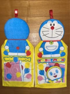 《新品未使用》ドラえもんループ付きタオル2枚セットのサムネイル