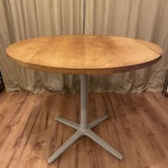 greeniche Round Cafe Table 900 オーク - メルカリ