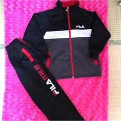 FILA ジャージ上下 120☆男女兼用☆のサムネイル