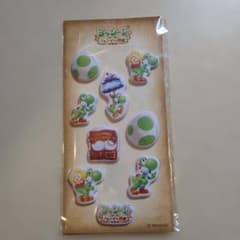 ヨッシーとフカシギの図鑑 ぷっくりシール トイザらス特典　未開封のサムネイル