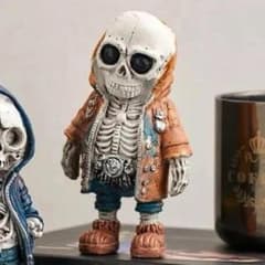 骸骨キャラクター フィギュア　当時物 骸骨キャラクター フィギュア 当時物 骸骨キャラクター フィギュア