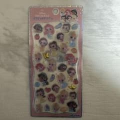 【正規品・匿名発送】ディズニープリンセス プチドロップステッカーのサムネイル