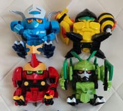 ムシ忍　カラクリメカ　4体 匿名配送】ムシ忍 カラクリメカ 4体セット - メルカリ