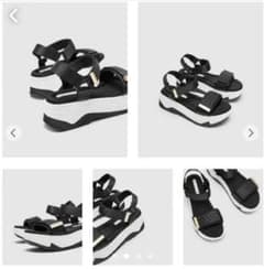ZARA スポーツサンダル　厚底のサムネイル