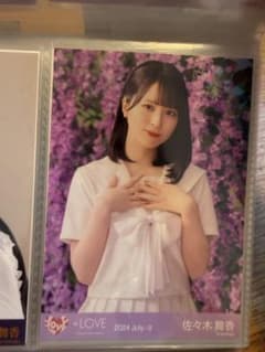 イコラブ生写真 佐々木舞香 絶対、アイドル辞めないで 白セーラー MV
