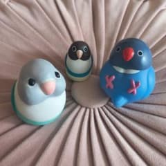 小鳥 フィギュア ガチャガチャ 3点セットのサムネイル