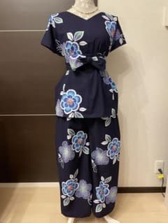 新品反物★着物リメイク 浴衣リメイク ショートチュニック パンツ　サラッと生地 新品反物☆着物リメイク 浴衣リメイク ショートチュニック パンツ