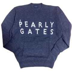 PEARLY GATES ネイビー セーター サイズ1 - メルカリ