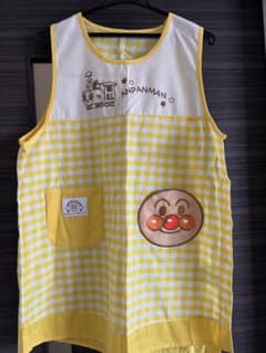 アンパンマン チェック柄　エプロンのサムネイル