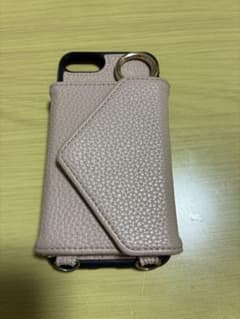iPhoneSEケース カードポケット　ミラー付きのサムネイル