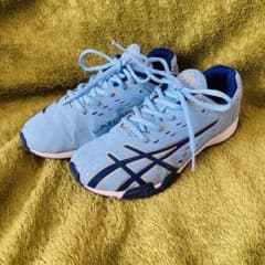 【ASICS 22cm】 Lazerbeam レーザービーム　男の子　水色のサムネイル