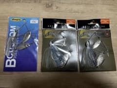 ノリーズディーパーレンジ デプスBカスタム スピナーベイト 3個セットのサムネイル