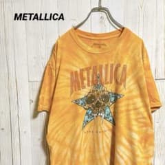 METALLICA King Nothing Tシャツ オレンジ タイダイ