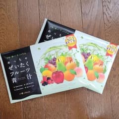 めっちゃぜいたくフルーツ青汁 30包✖️2のサムネイル