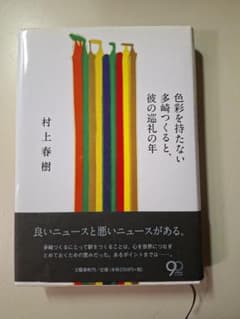 色彩を持たない多崎つくると、彼の巡礼の年 村上春樹(ハード本)のサムネイル