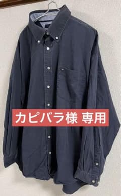 ◆TOMMYHILEIGER◆ボタンダウンシャツ/古着/シャツ◆2XLサイズ◆のサムネイル