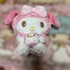 タグ付】マイメロディ ぬいぐるみ 2021年 干支 うし マスコット