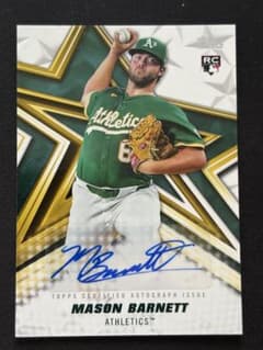 Topps Mason Barnett 直筆サインカードのサムネイル