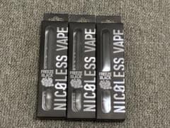 NICOLESS VAPE ニコレスベイプ FREEZE BLACK 3個のサムネイル