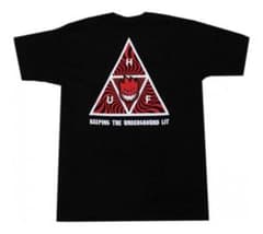 HUF Tシャツ SPITFIRE TT TEE スピット　ブラック XLのサムネイル
