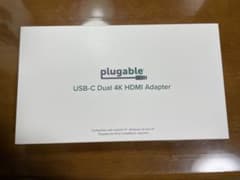plugable USB-C Dual 4K HDMI Adapterのサムネイル