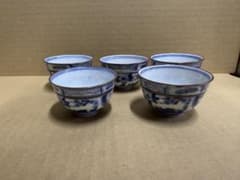 「L452」長期保管品 伊万里 染付湯呑 五客 L452」長期保管品 伊万里 染付湯呑 五客 - メルカリ