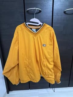 Champion ナイロンジャケット プルオーバー イエローのサムネイル