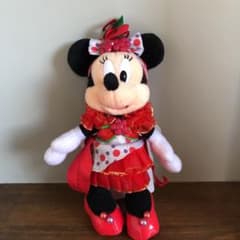 ディズニー ミニー ぬいぐるみバッジのサムネイル