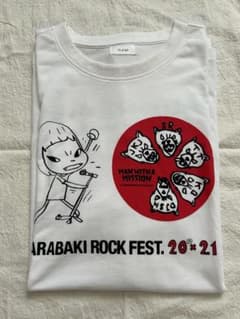 アラバキロックフェス マンウィズ 奈良美智 コラボ Tシャツ XLサイズのサムネイル