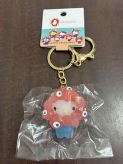 キティ　ミャクミャク 大阪万博　立体マスコットクリアカラーキーホルダーのサムネイル