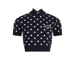 PATOU ポルカドット クロップドニットのサムネイル