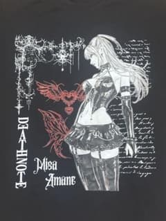 DEATH NOTE 데스노트 야카이 모래 미사미사 T셔츠 애니메이션 만화