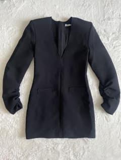 ZARA ブラックミニワンピース XSのサムネイル