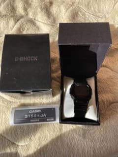 美品　CASIO G-SHOCK 3159 JA ブラックのサムネイル