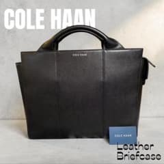 保存袋付き✨COLE HAAN レザー ブリーフケース スローン アタッシュ 黒