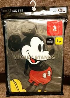 【値下げ】ユニクロ UNIQLO ミッキースタンズ グラフィックTシャツ XXLのサムネイル
