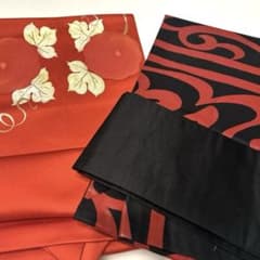 【まとめ売り】着物　名古屋帯　2点セットのサムネイル
