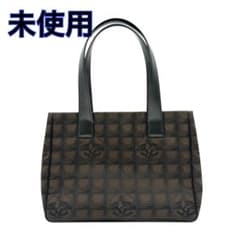 未使用品 CHANEL シャネル ニュートラベルライン トートPM マロン9番台 