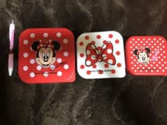 【最終値下げ】ミニーちゃんのお弁当箱　３点セットのサムネイル