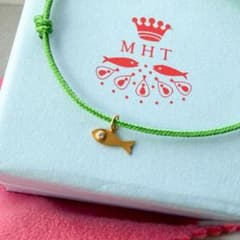 美品 マリーエレーヌドゥタイヤック お魚 ダイヤモンド ブレスレット