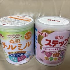明治ステップ 1缶+森永チルミル1缶のサムネイル
