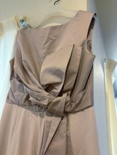 CELFORD36 ロングドレス ロンパースドレス ピンクグレージュセル